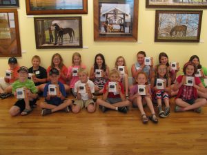 Children at museum