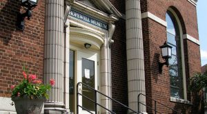 Hopewell Museum's side door