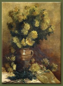 Chrysanthemums Magnet