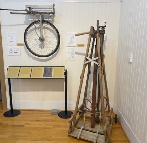 Inventor's Corner exhibit wall