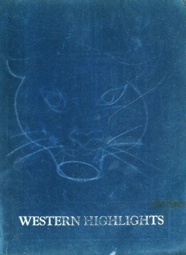 Paris Western School yearbook cover