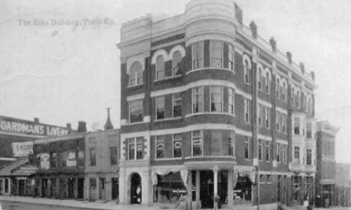 The Elks Building on the Courthouse Square