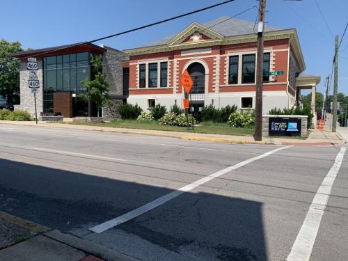 Photo assignment: Take a photo of a historic building in Bourbon County. Photo: Paris Library by Max Carter